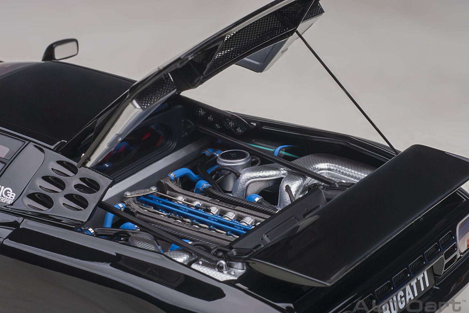 Bugatti EB110 SS 1992 black 1:18 AUTOart