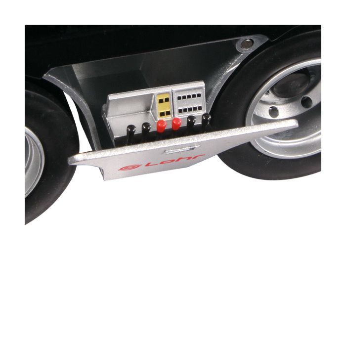 Mercedes-Benz Actros + Lohr car transporter black 1:18 NZG