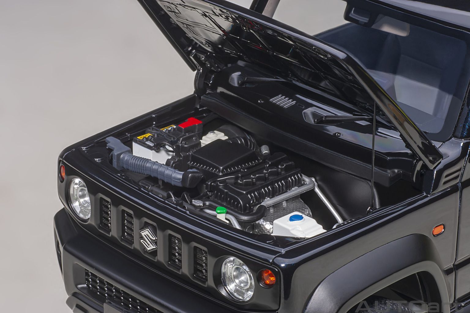 Suzuki Jimny SIERRA 2018 bluish black 1:18 AUTOart