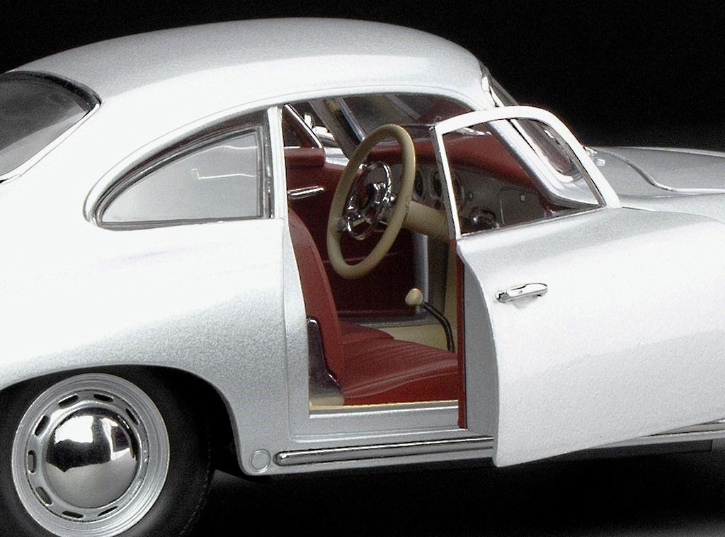 Porsche 356A 1500 GS Carrera GT 1957 silver 1:18 Sun Star