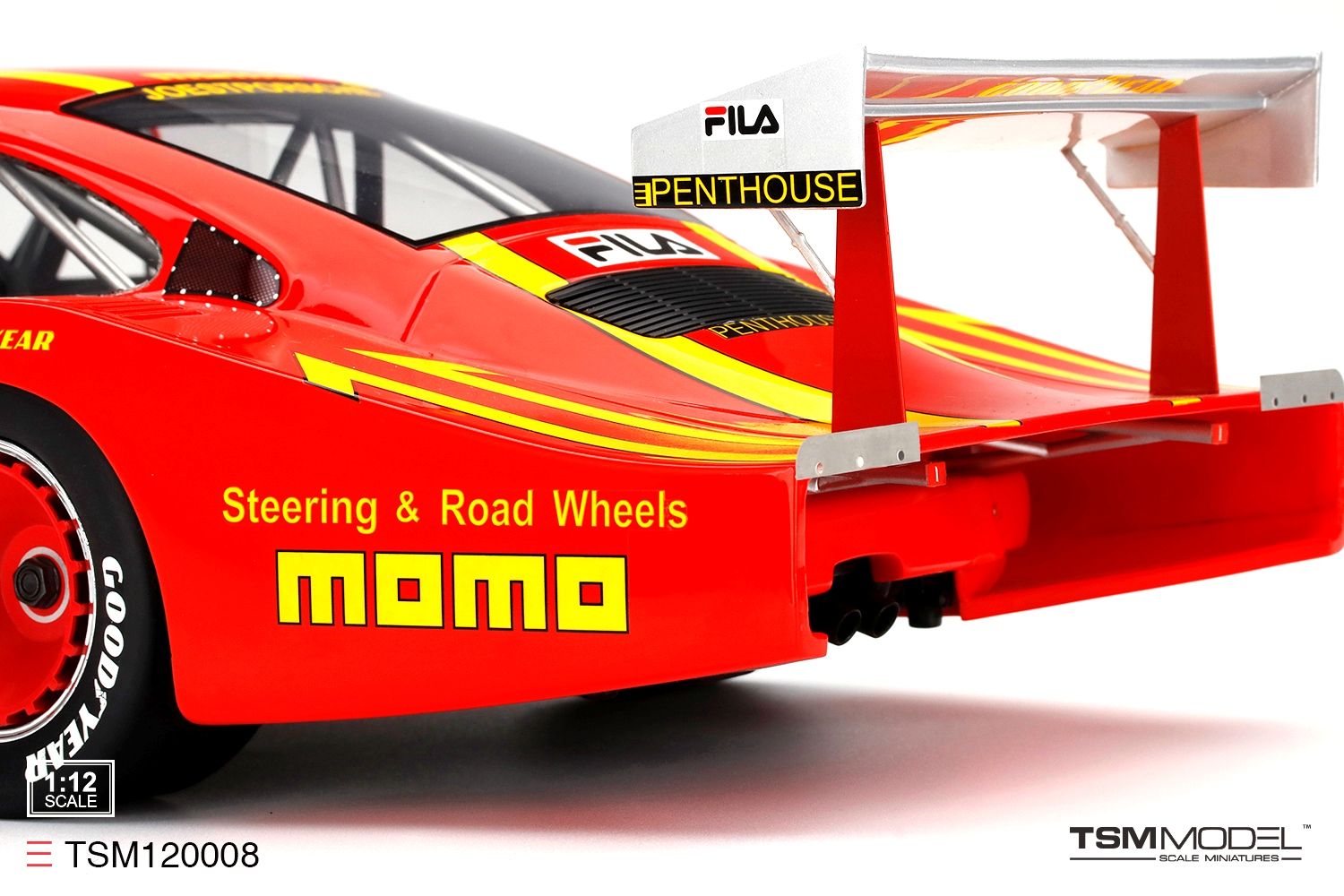 Porsche 935/78 *Moby Dick* MOMO PENTHOUSE #70 G.Moretti DRM Norisring 1981 1:12 TSM