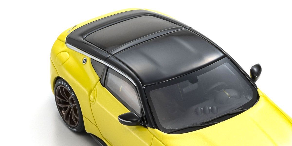 Nissan Fairlady Z Prototype Coupe 2023 yellow 1:43 Kyosho