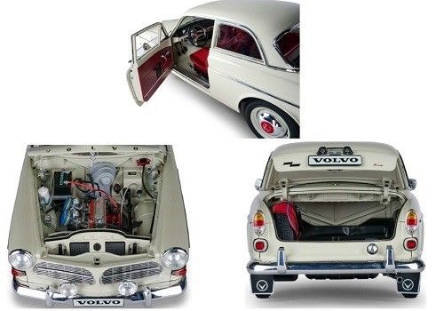 Volvo 122S (Kit) with Sound & Light cream 1:8 Ixo Models 