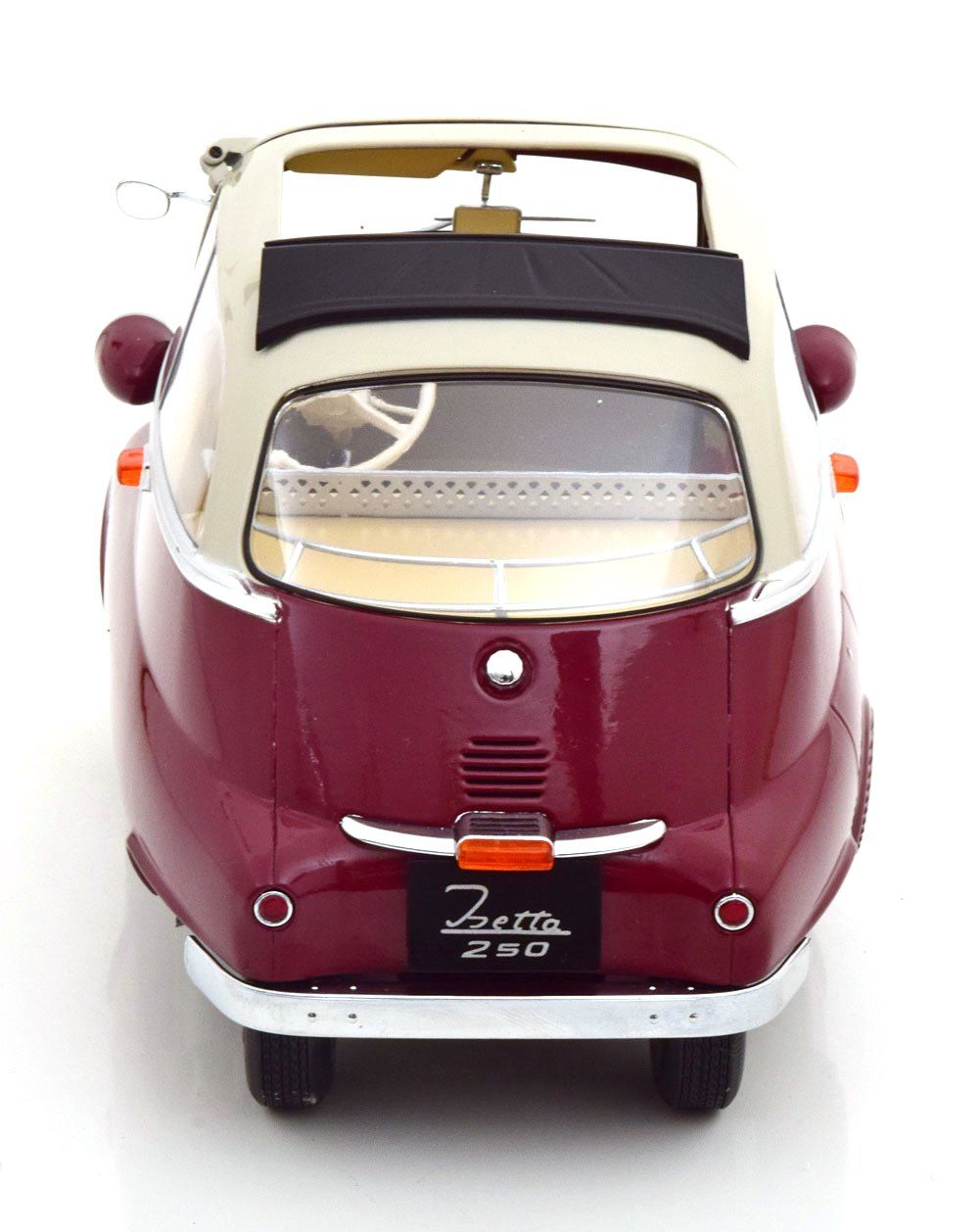 BMW Isetta 1959 dark red/light grey 1:12 KK Scale