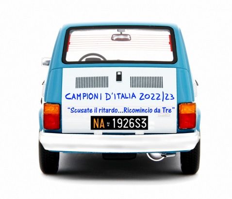 Fiat 126 *Forza Napoli III Scudetto 2022/23* 1976 1:18 Laudoracing Model