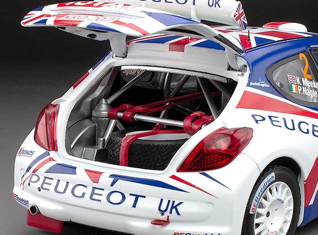 Peugeot 207 S2000 #2 Meeke/Nagle Rally of Scotland 2010 1:18 Sun Star