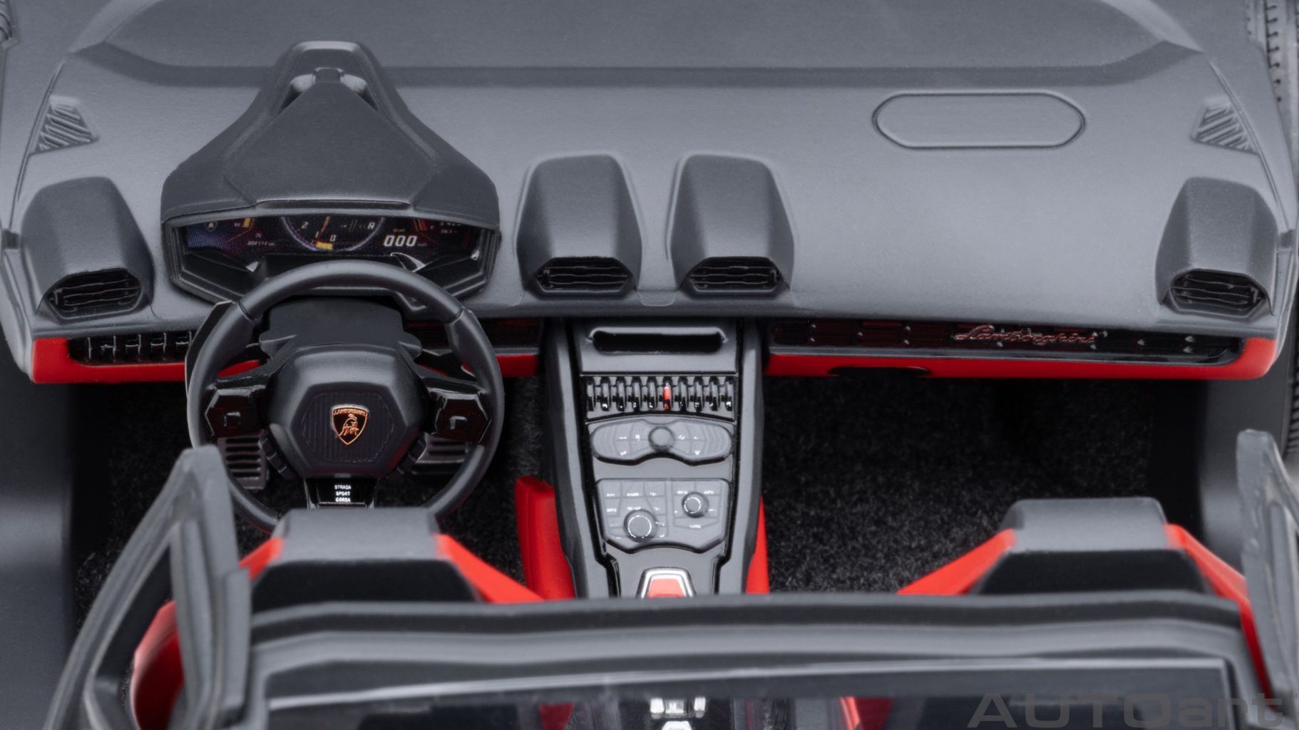 Liberty Walk LB Silhouette Works Lamborghini Huracan GT 2019 metallic red 1:18 AUTOart