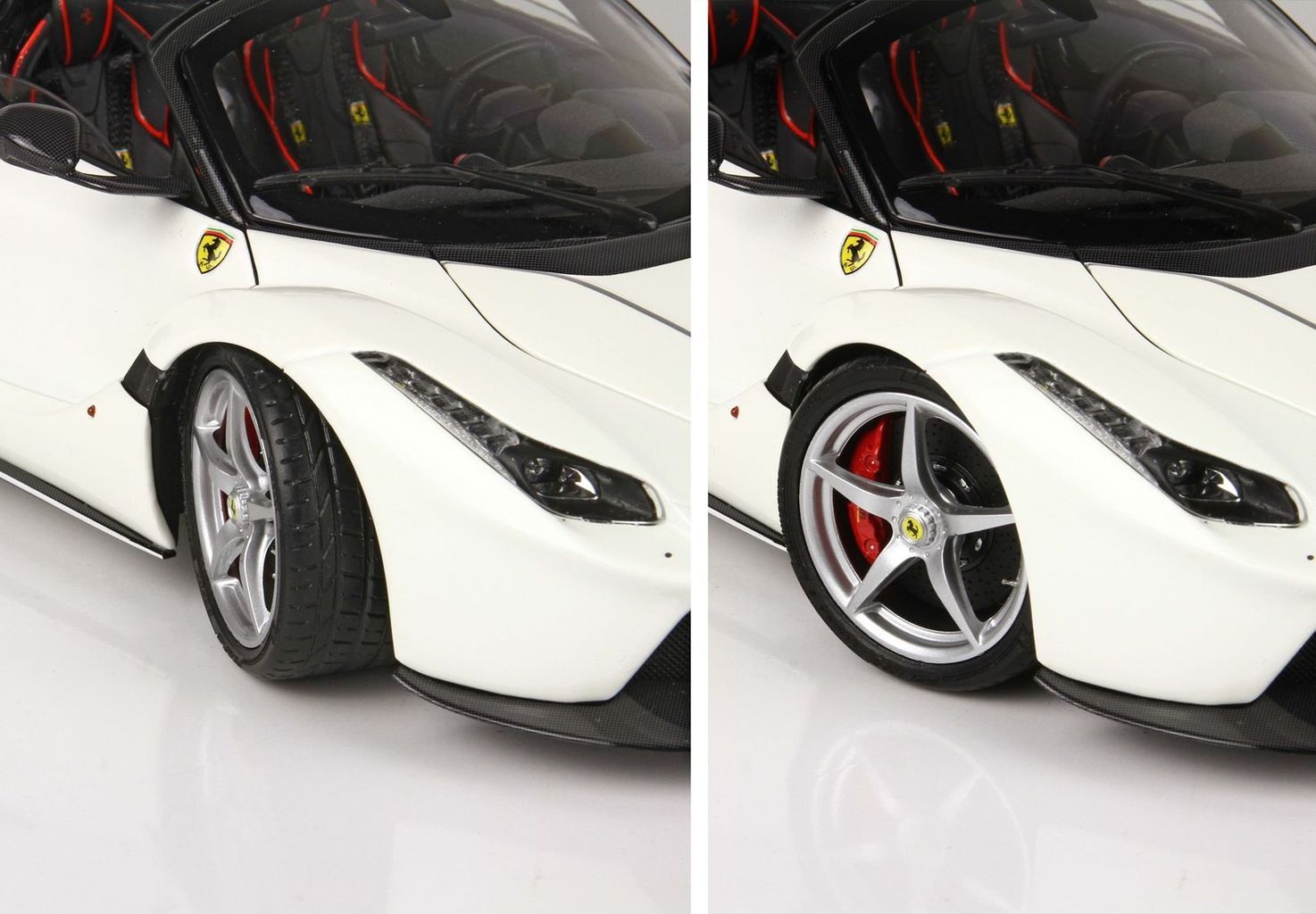 Ferrari LaFerrari Aperta bianco Italia 1:18 B.B.R.