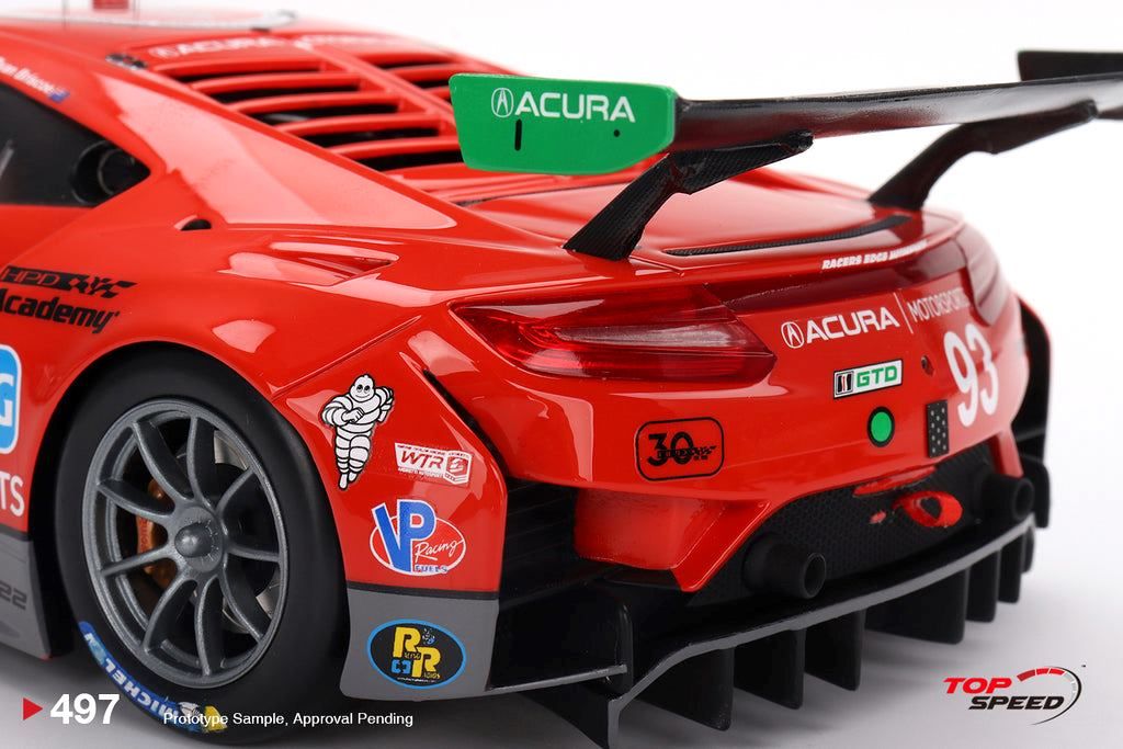 Acura NSX GT3 EVO22 #93 Briscoe/Formal/Harrison/Marcelli IMSA 24H Daytona 2023 1:18 TopSpeed Models