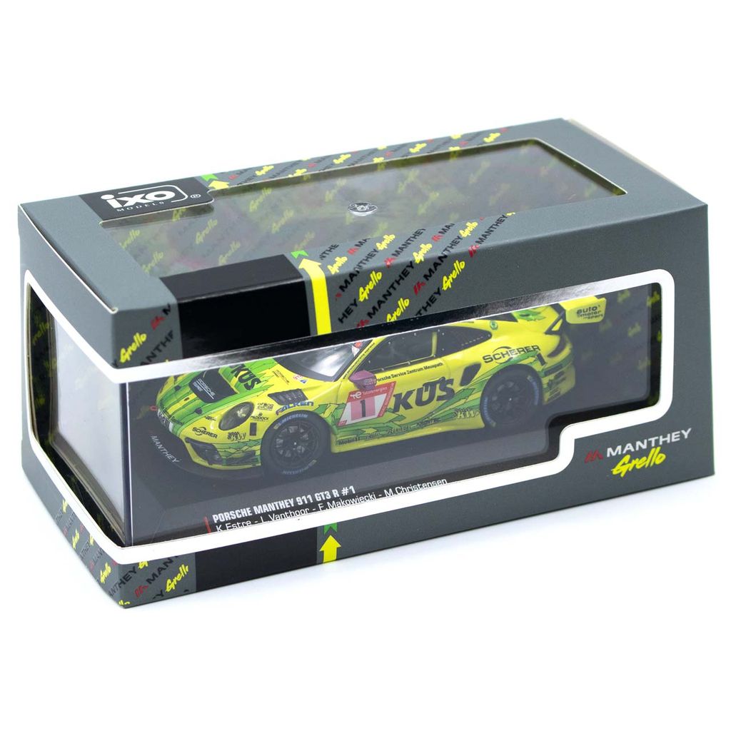 Porsche 911 GT3 R #1 Manthey-Racing 24H Nürburgring 2022 1:43 Ixo Models