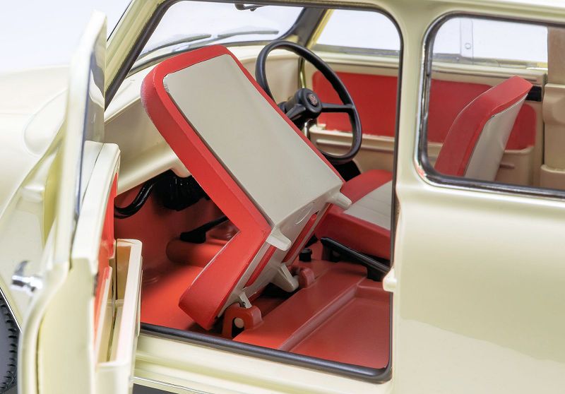 Morris Mini Minor 1964 old english white 1:18 Kyosho