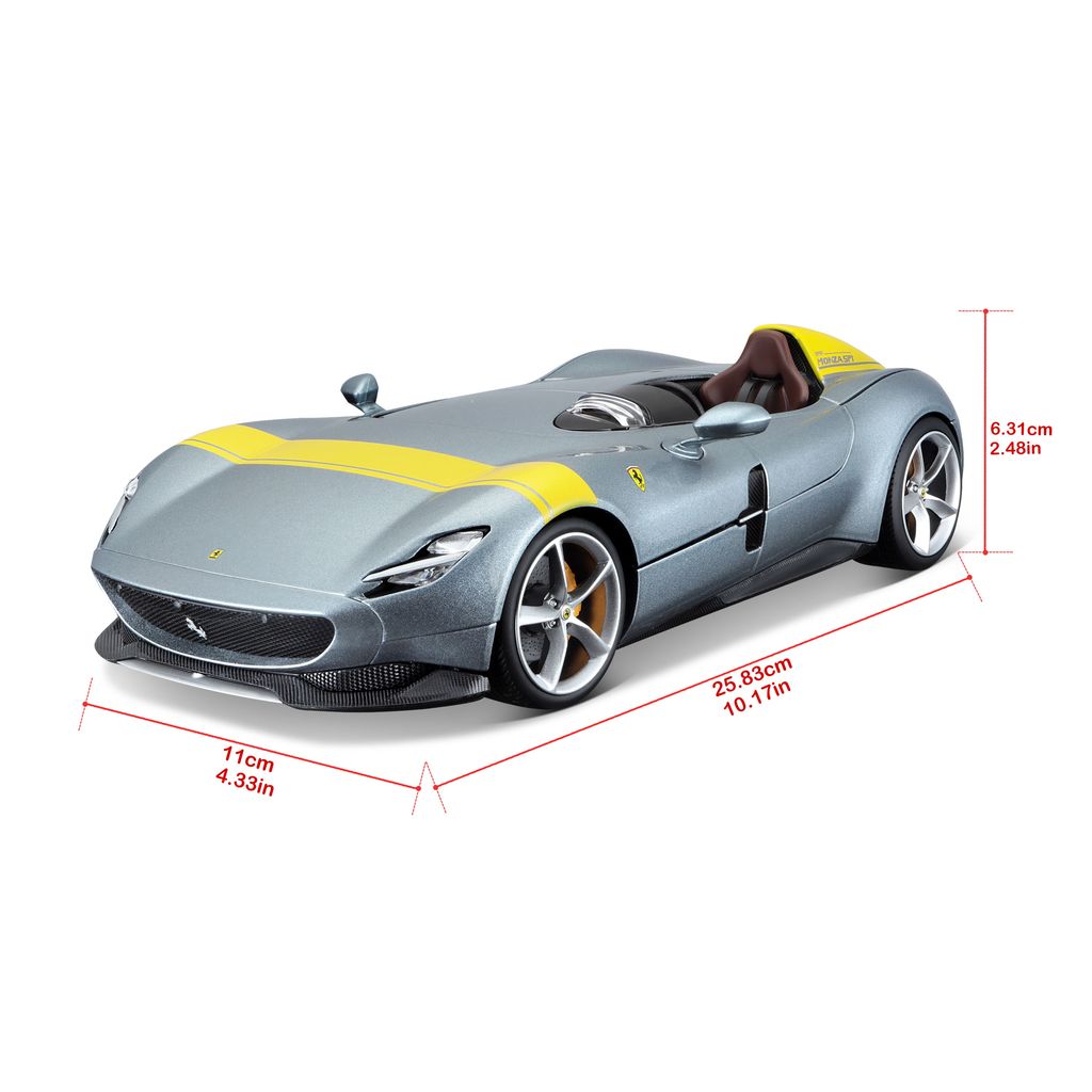 Ferrari Monza SP1 grey 1:18 Bburago