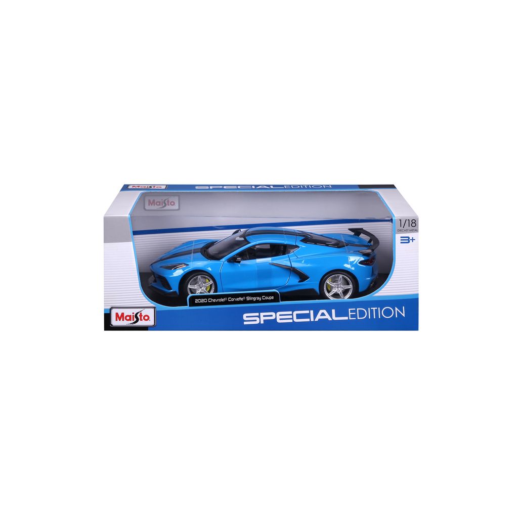 Chevrolet Corvette Stingray 2020 blue 1:18 Maisto