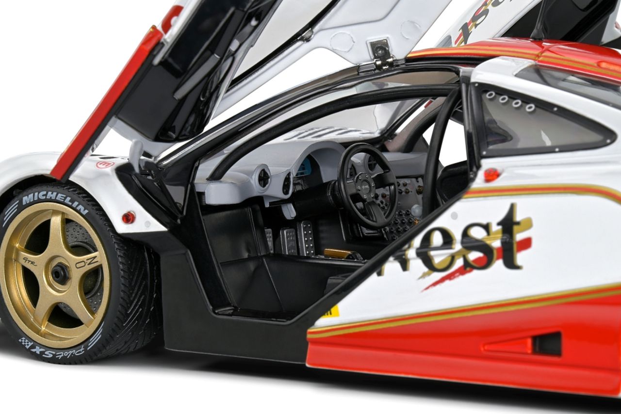 McLaren F-1 GTR BMW V12 Team West #8 Nielsen/Bscher BPR GT Endurance 1995 1:18 Solido