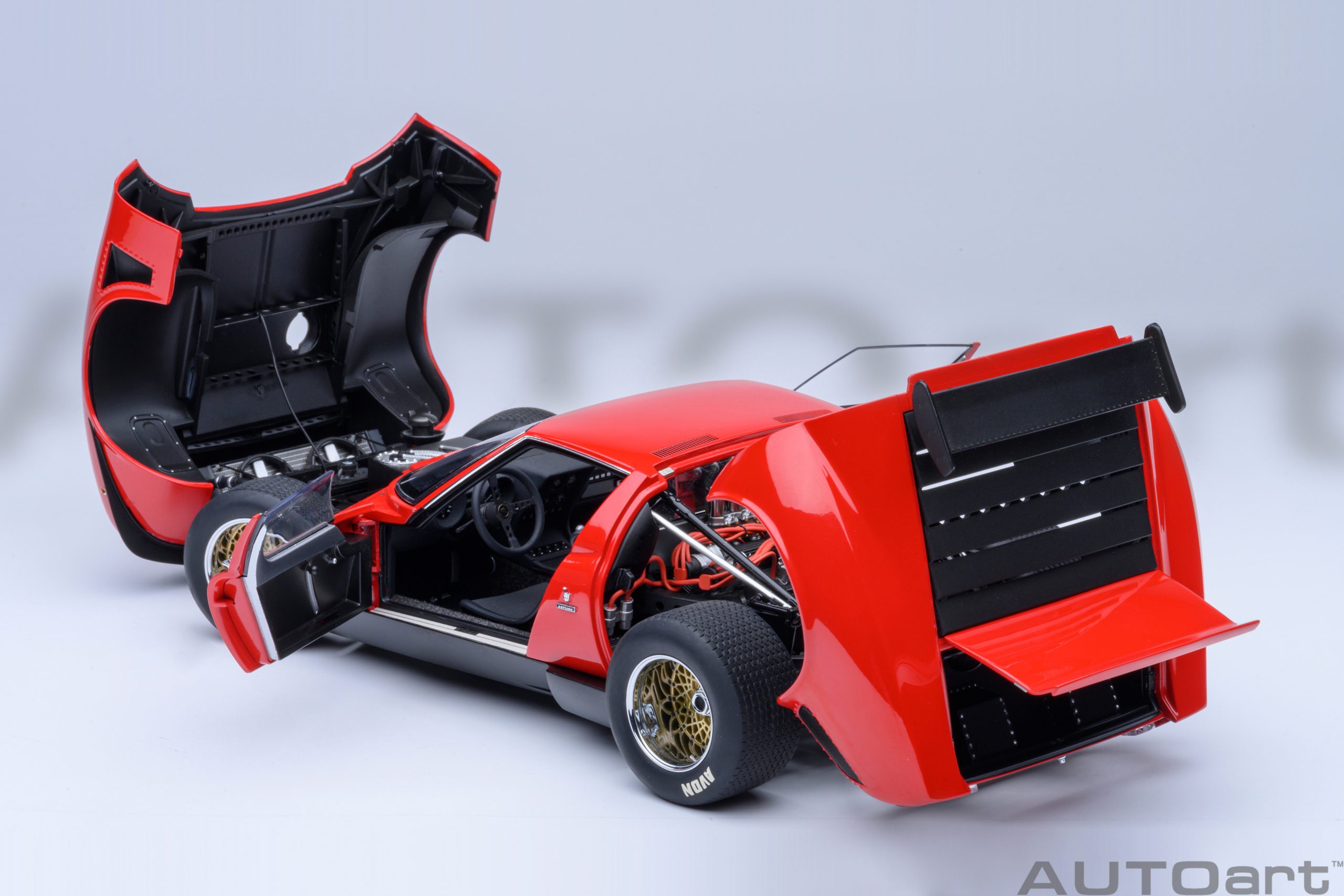 Lamborghini Miura Jota SVR 1968 red 1:18 AUTOart