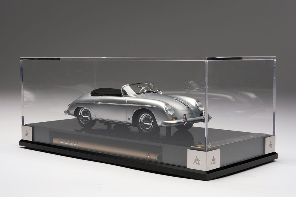 Porsche 356A Speedster 1948 silver 1:18 Amalgam