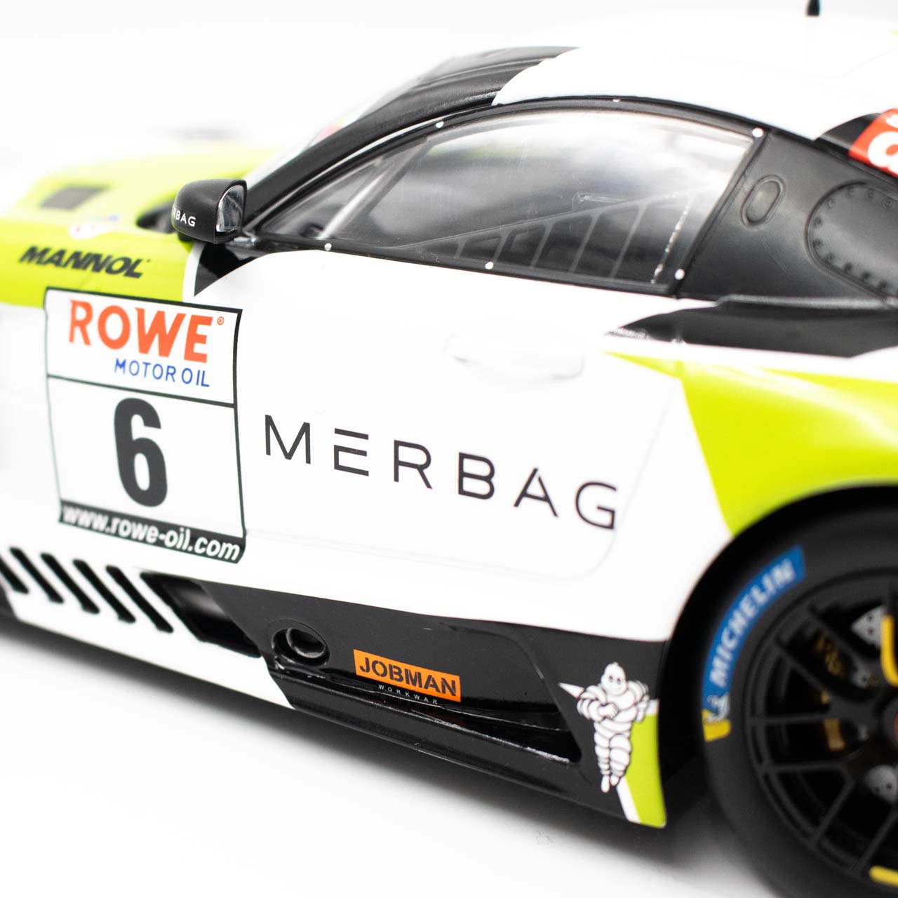 Mercedes-AMG GT3 EVO #6 HRT NLS Nürburgring 2022 1:18 Ixo Models