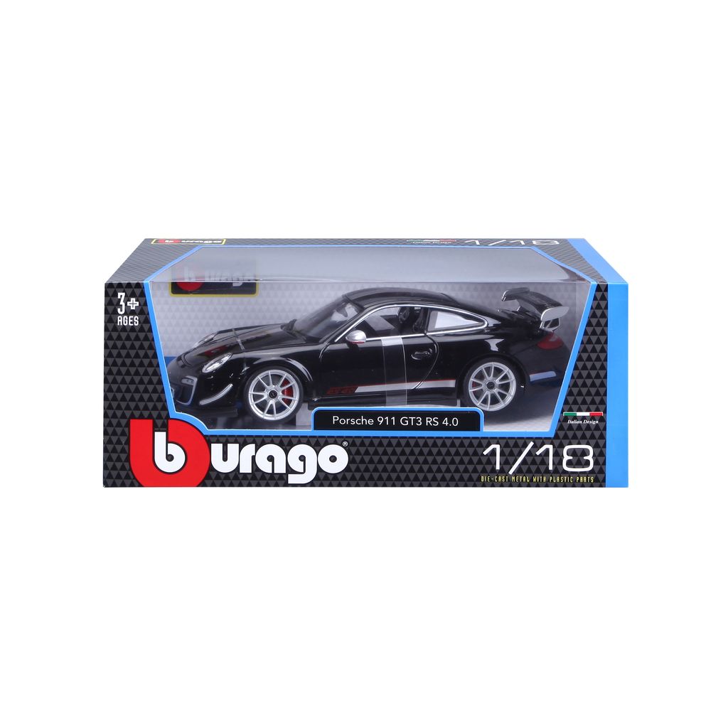 Porsche 911 GT3 RS 4.0 2012 black 1:18 Bburago