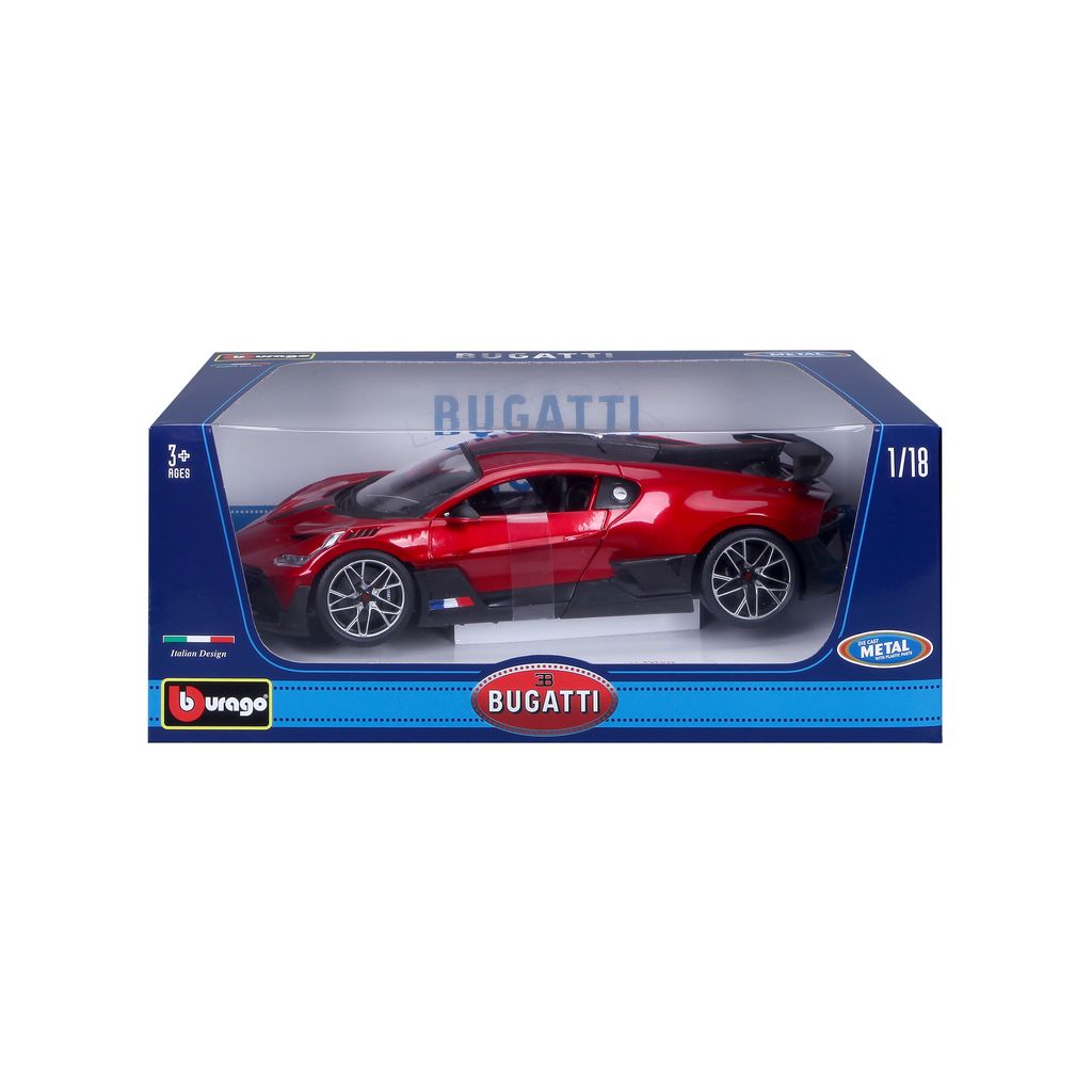 Bugatti DIVO 2018 red 1:18 Bburago