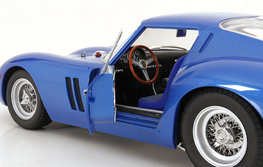Ferrari 250 GTO 1962 blue metallic 1:12 KK Scale