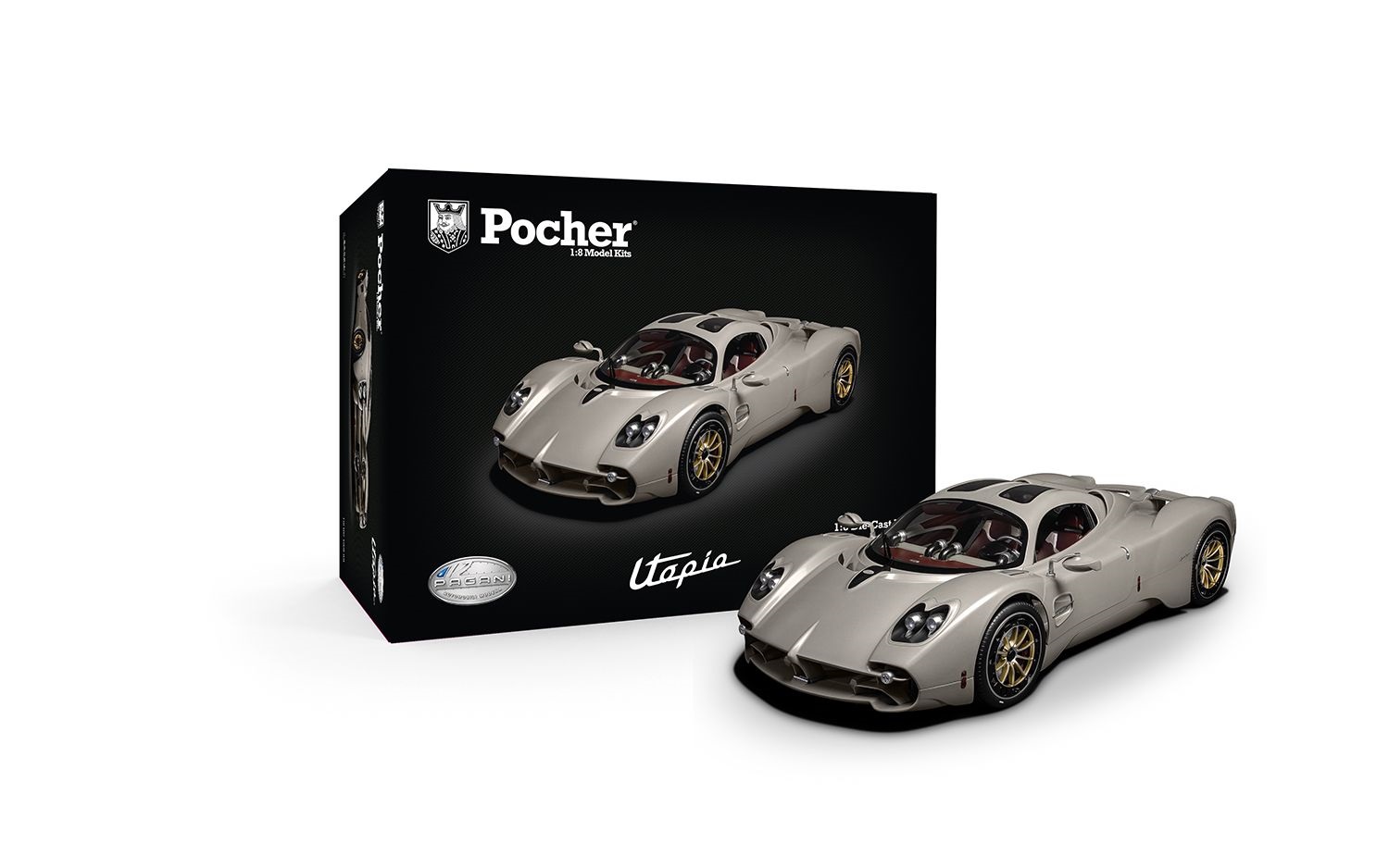 Pagani Utopia Coupé 2023 Model Kit 1:8 Pocher