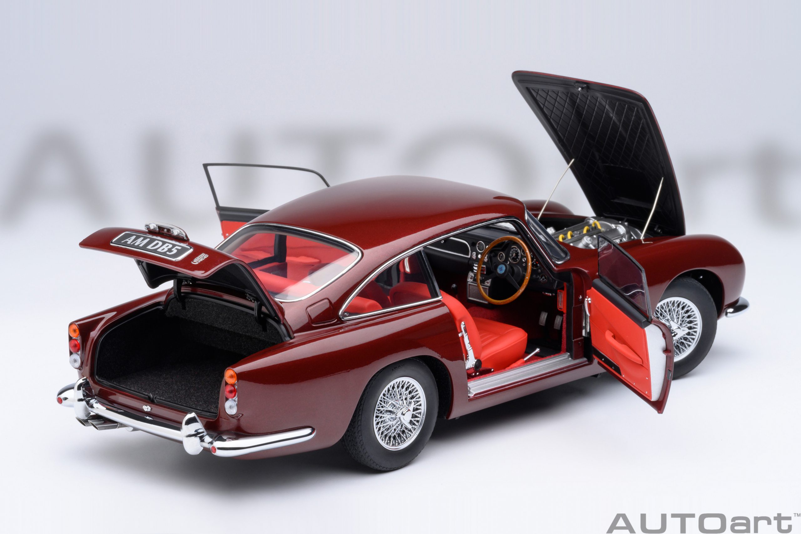 Aston Martin DB5 1964 red 1:18 AUTOart