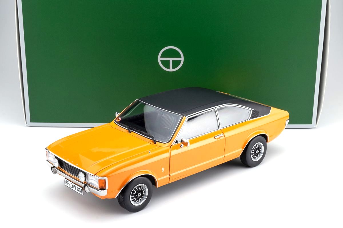 Ford Granada Consul Coupe GT 2.3 1975 orange/black 1:18 Touring Modelcars