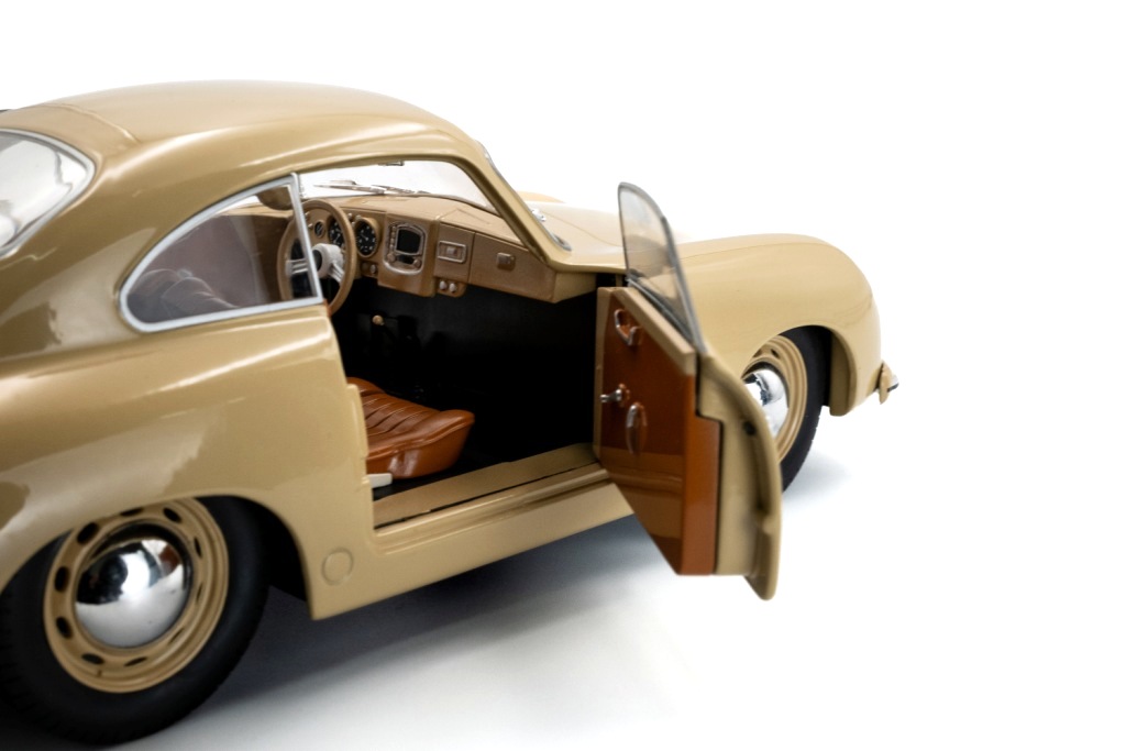 Porsche 356 Pre-A 1953 brown 1:18 Solido