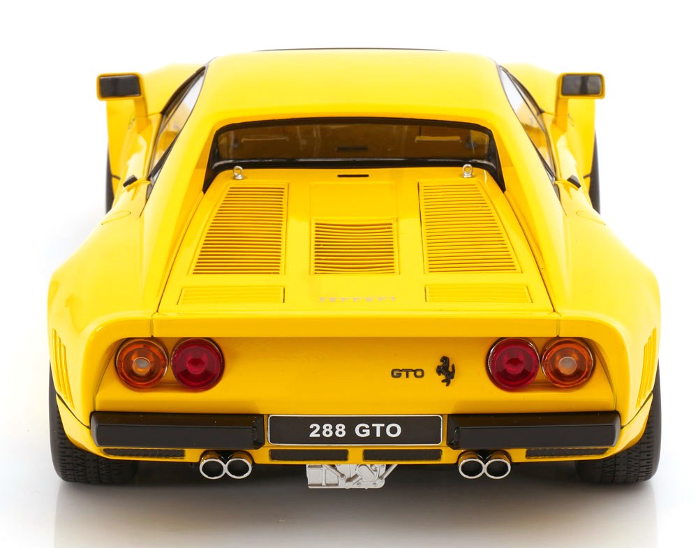 Ferrari 288 GTO 1984 yellow 1:12 KK Scale