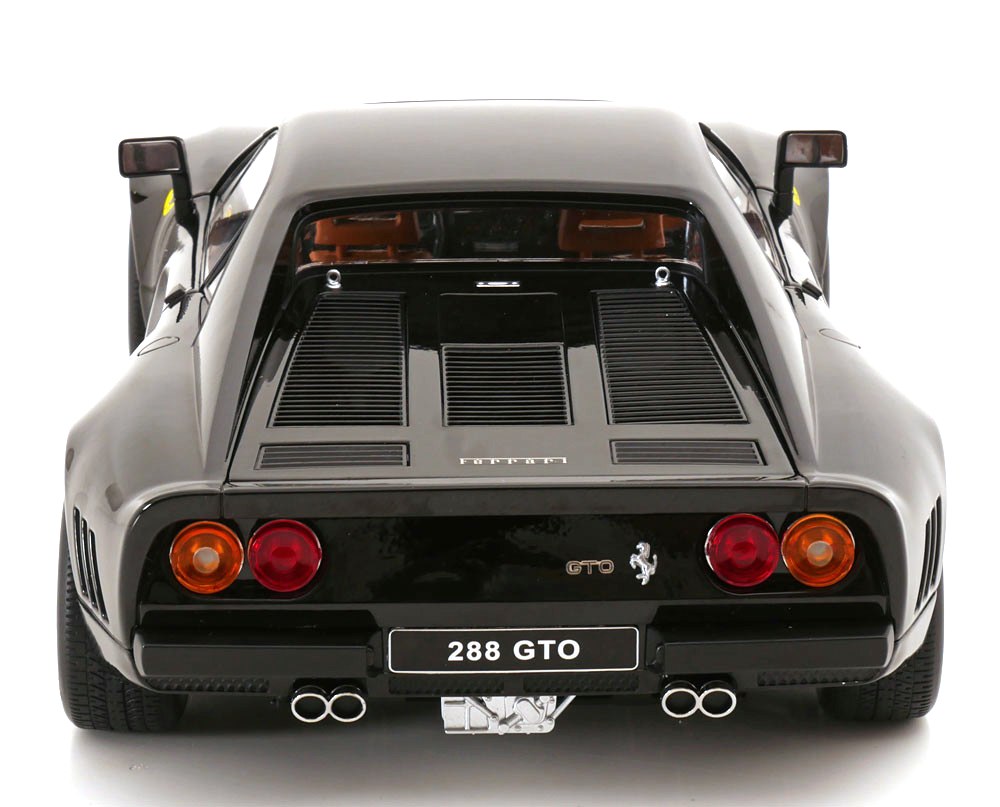 Ferrari 288 GTO 1984 black 1:12 KK Scale