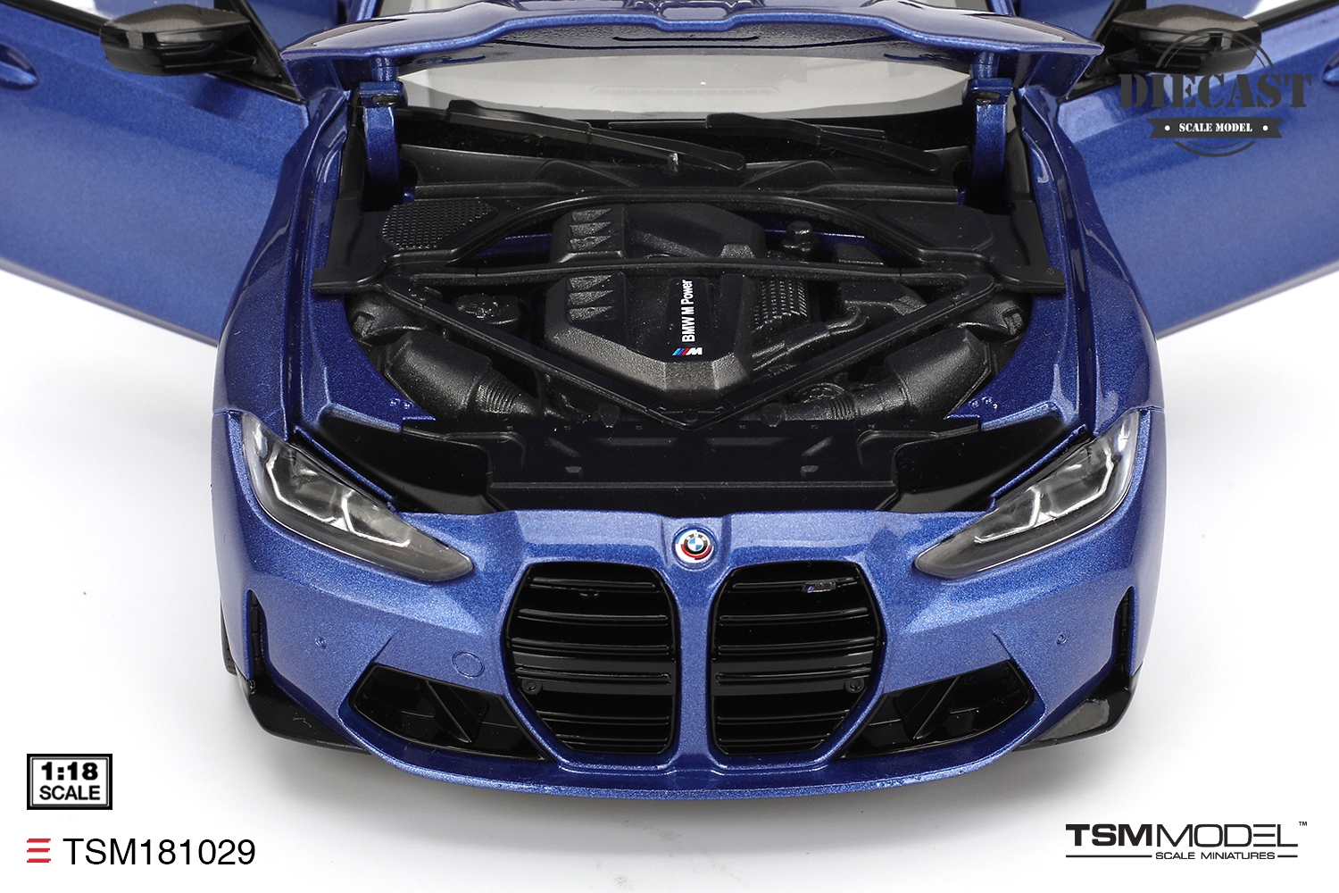 BMW M3 Touring G81 2023 Portimao blue metallic 1:18 TSM Model