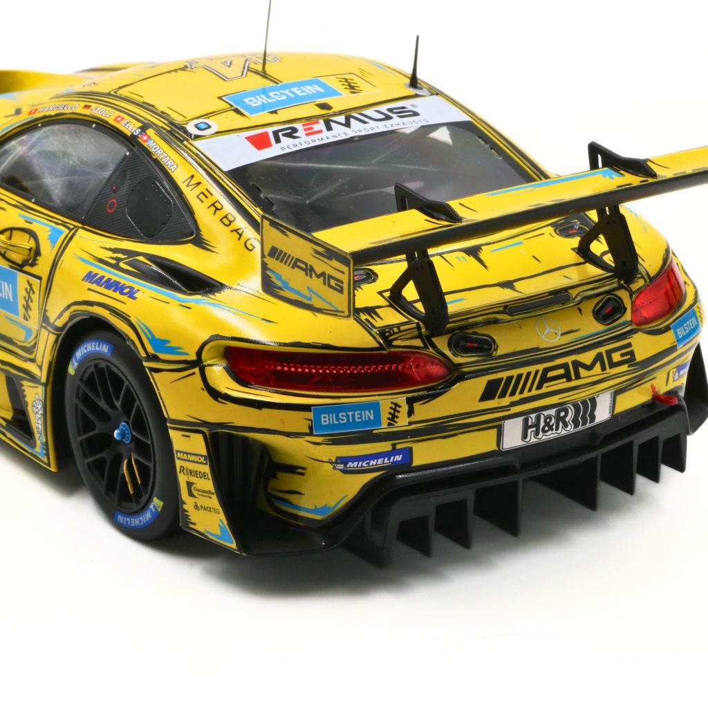 Mercedes-Benz GT3 AMG EVO team Bilstein by HRT #4 Marciello/Ellis/Stolz/Mortara 3rd 24H Nürburgring 2023 1:18 Ixo Models