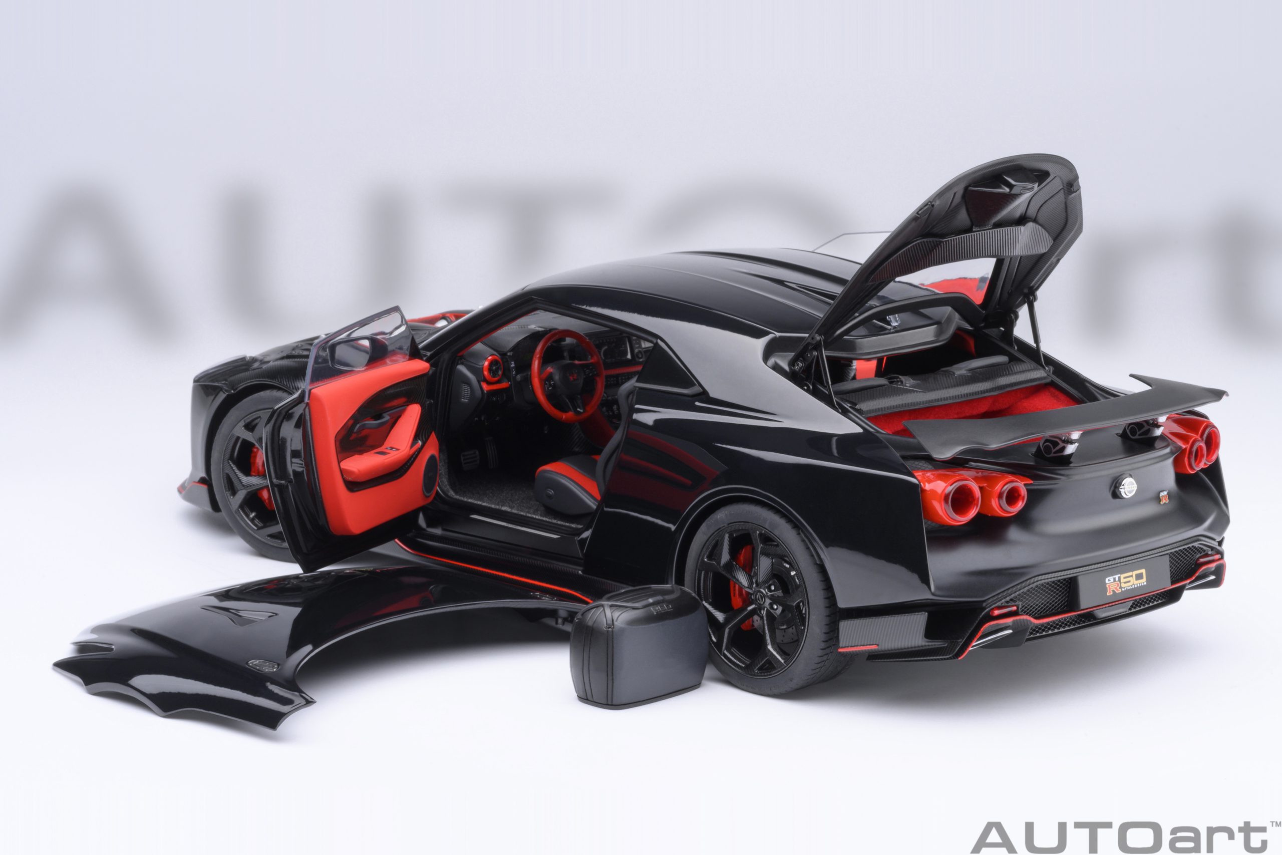 Nissan GT-R50 By Italdesign 2020 black/matt black 1:18 AUTOart