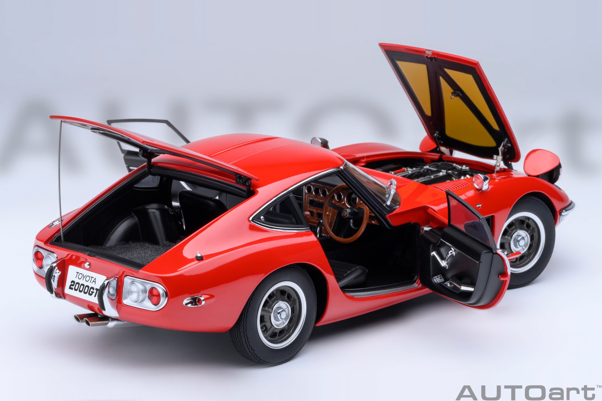 Toyota 2000GT 1967 red 1:18 AUTOart