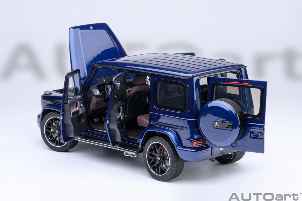 Mercedes-AMG G63 2019 brilliant blue metallic 1:18 AUTOart