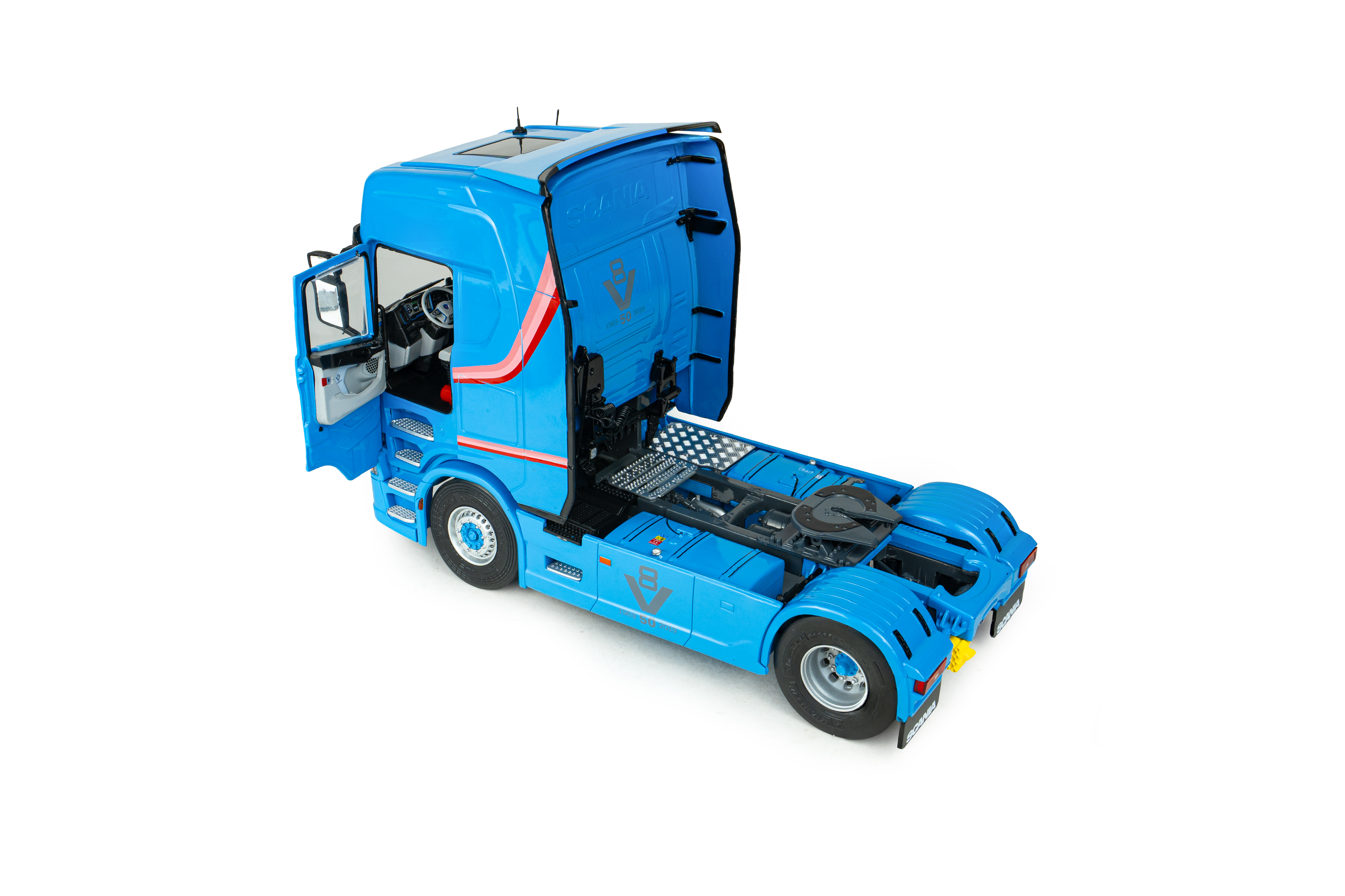 Scania 580S Highline 113 Tribute 2023 blue 1:24 Solido