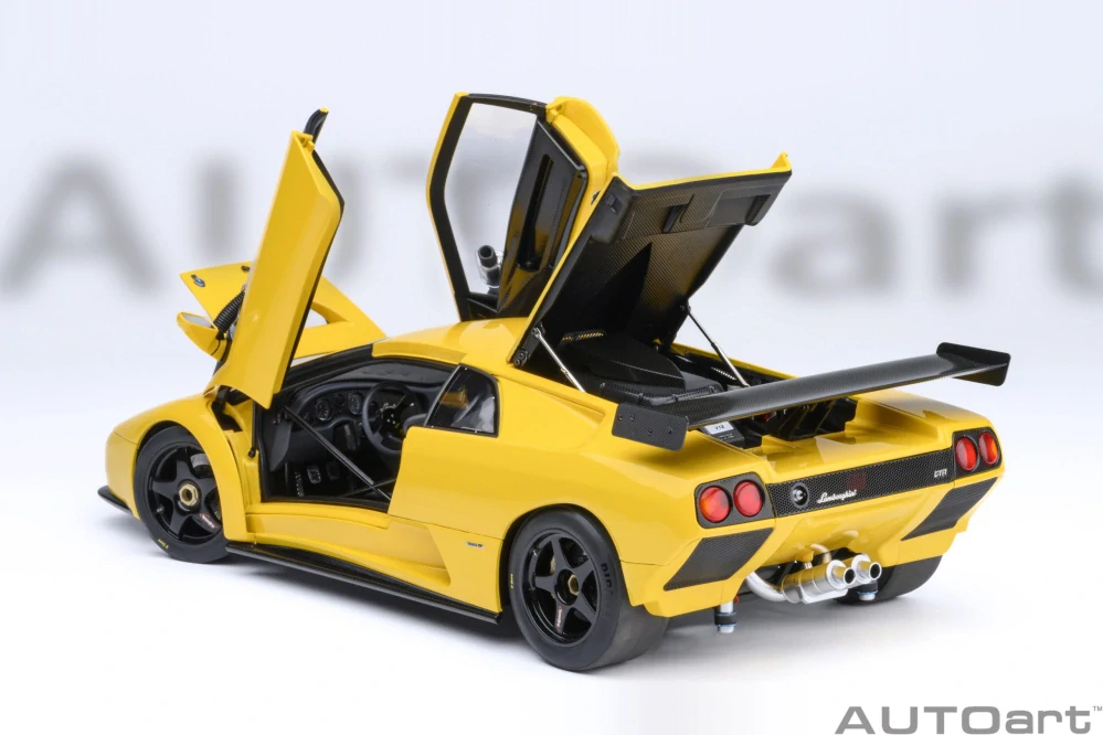 Lamborghini Diablo GT-R 1999 superfly yellow 1:18 AUTOart