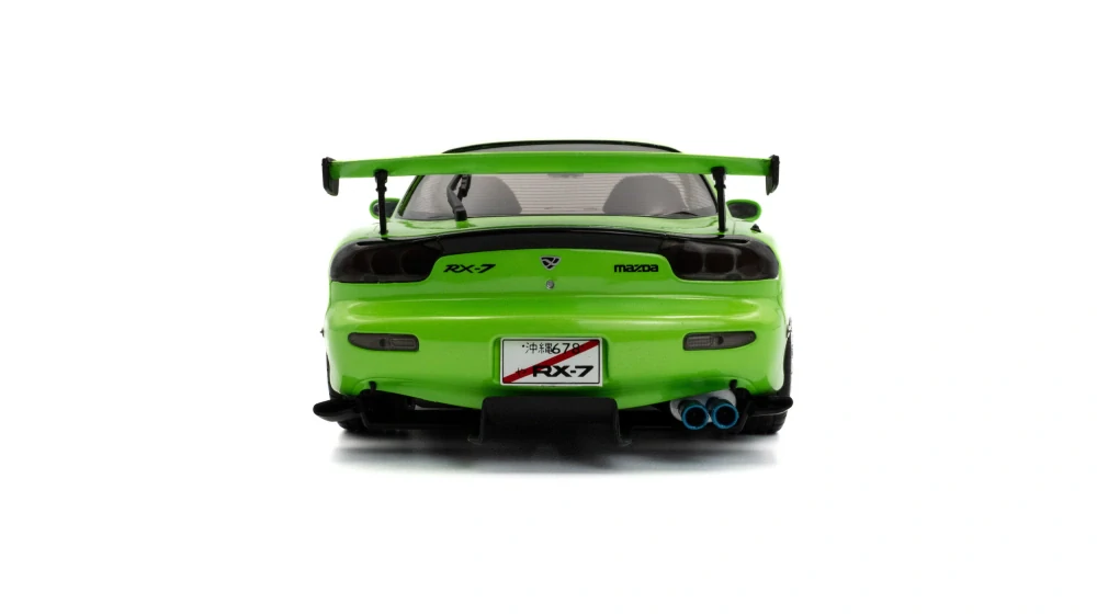 Mazda RX7 FD3RS Solido Works 1999 neon green 1:18 Solido