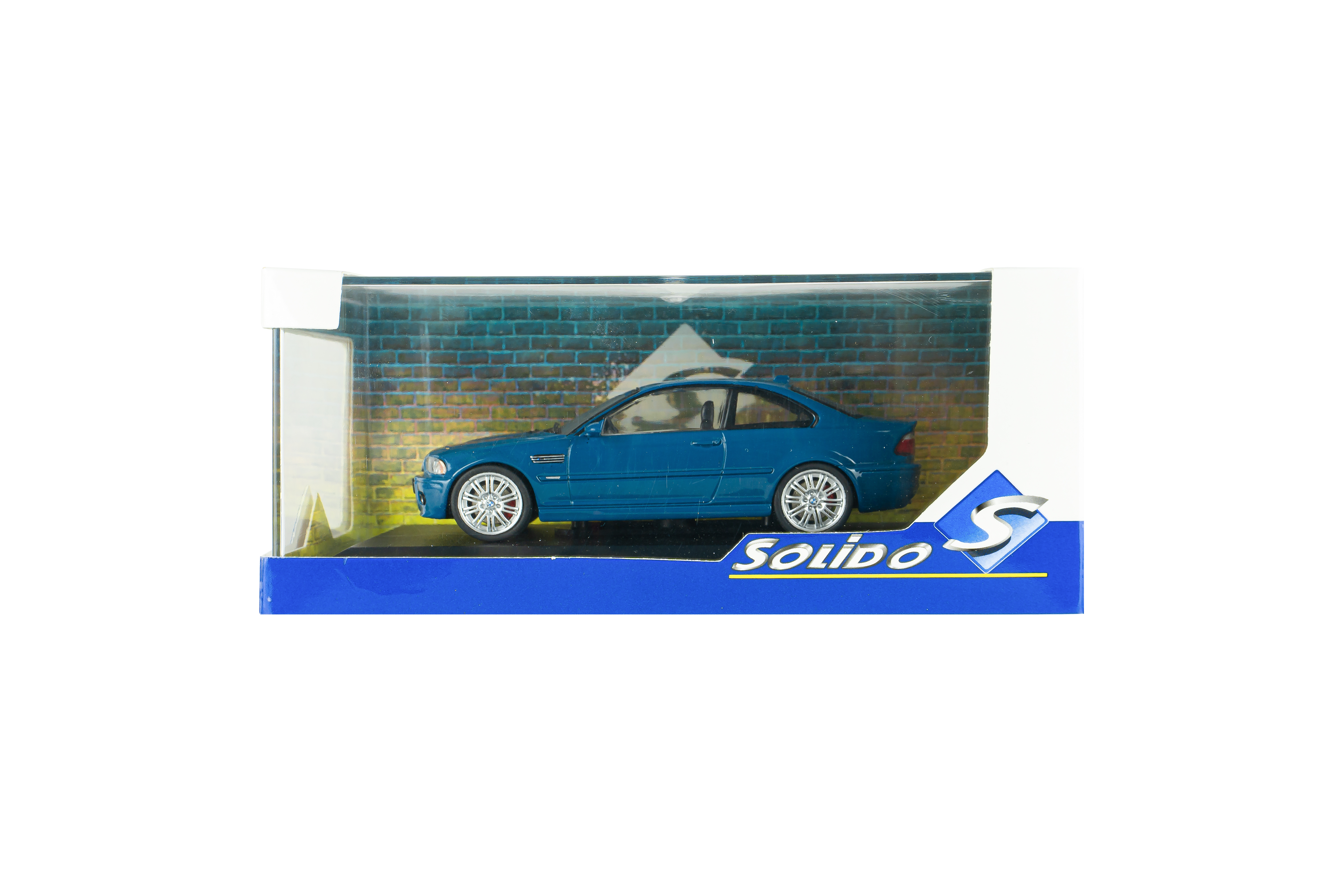 BMW M3 Coupe 2000 Laguna Seca blue 1:43 Solido