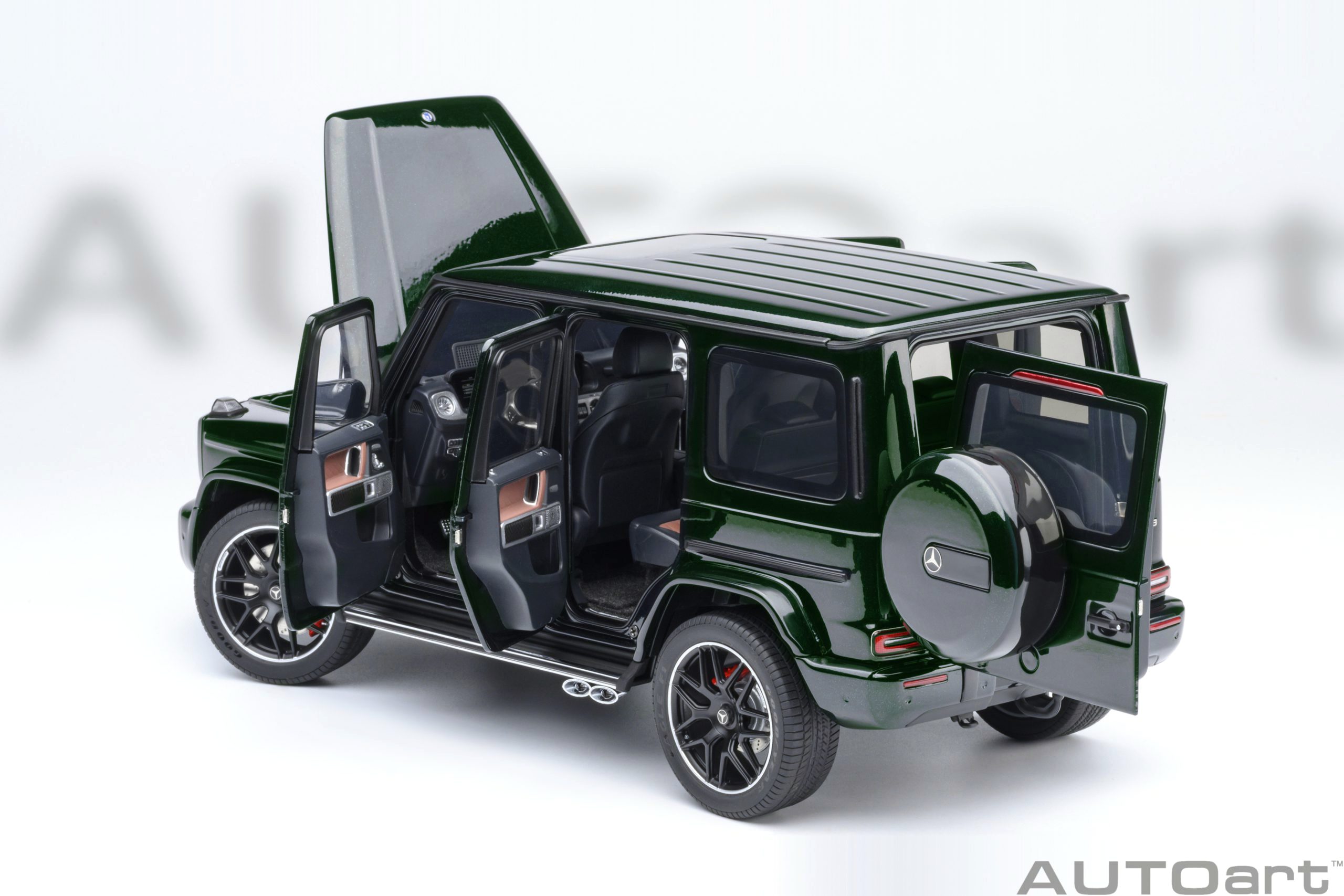 Mercedes-AMG G63 2019 emerald green metallic 1:18 AUTOart
