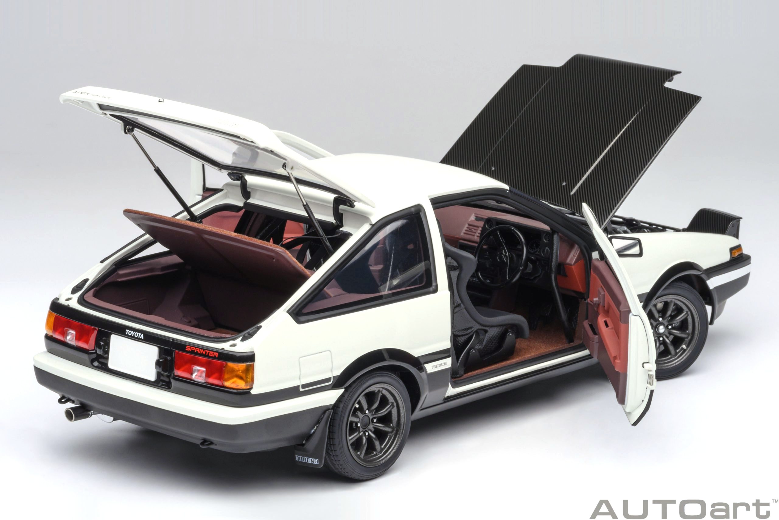 Toyota Sprinter Trueno AE86 Initial D Project D Final Version 1980 *30th Anniversary* 1:18 AUTOart