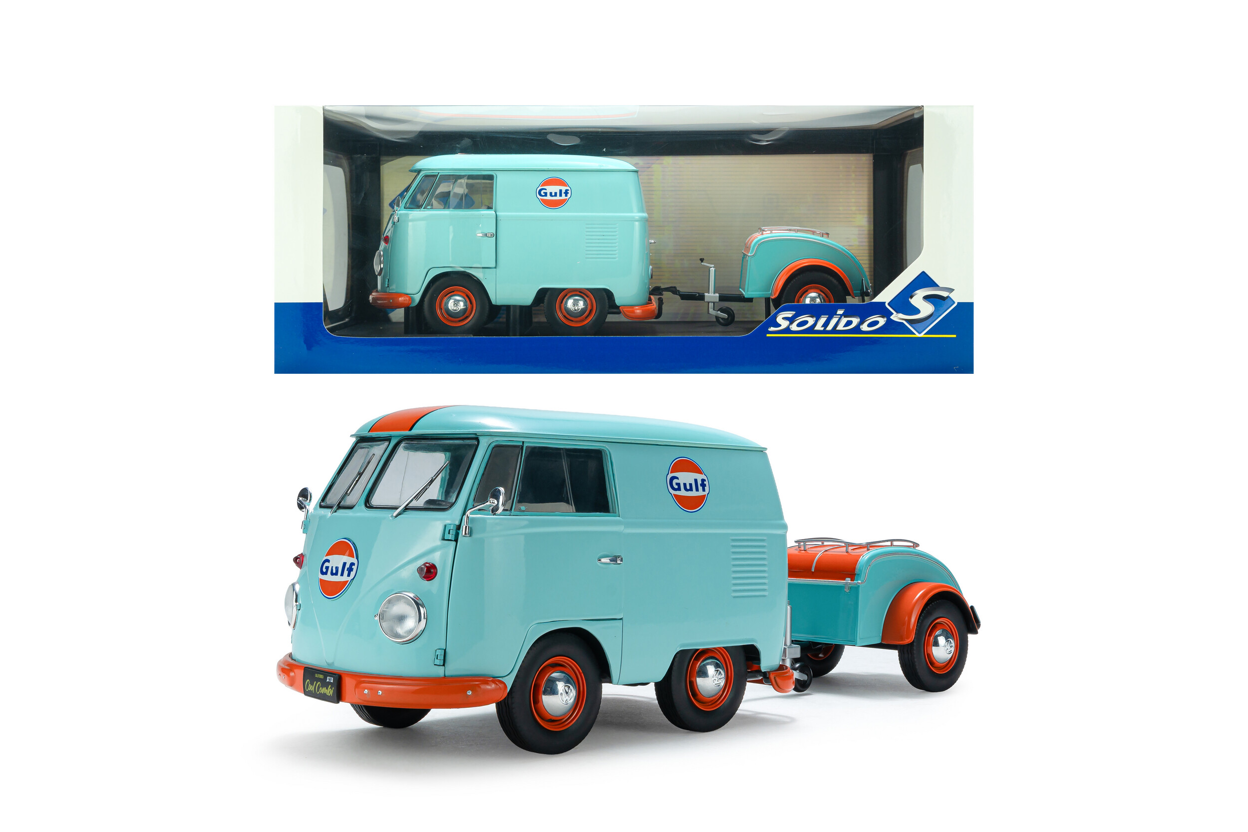 Volkswagen Cool Combi Oil Tribute 1:18 Solido