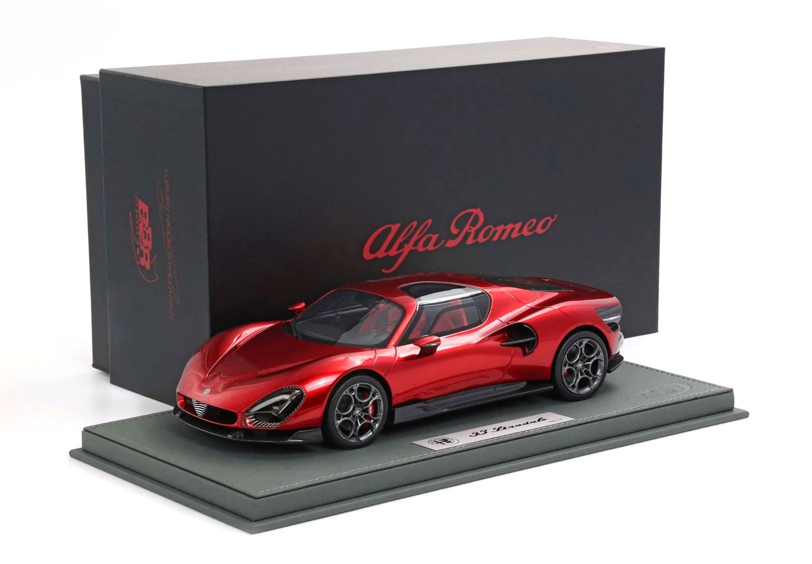 Alfa Romeo 33 Stradale Red Villa D’Este 1:18 B.B.R.