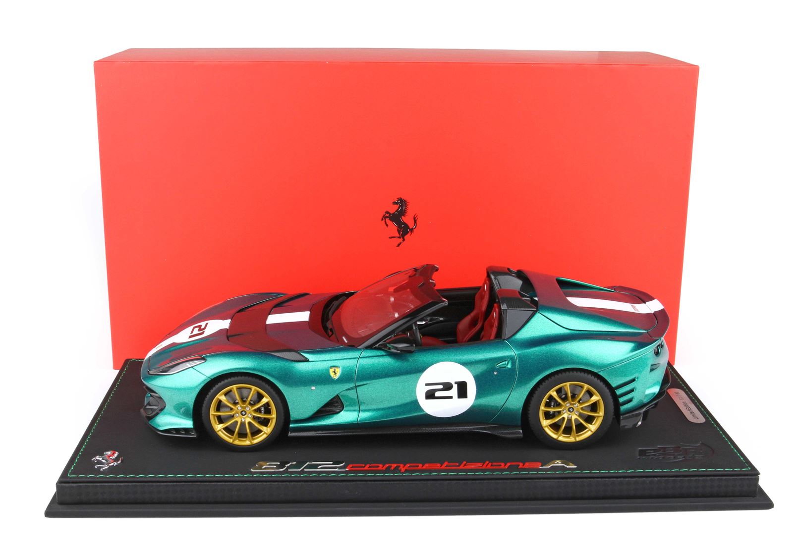 Ferrari 812 Competizione A Green Jewel 1:18 B.B.R. 