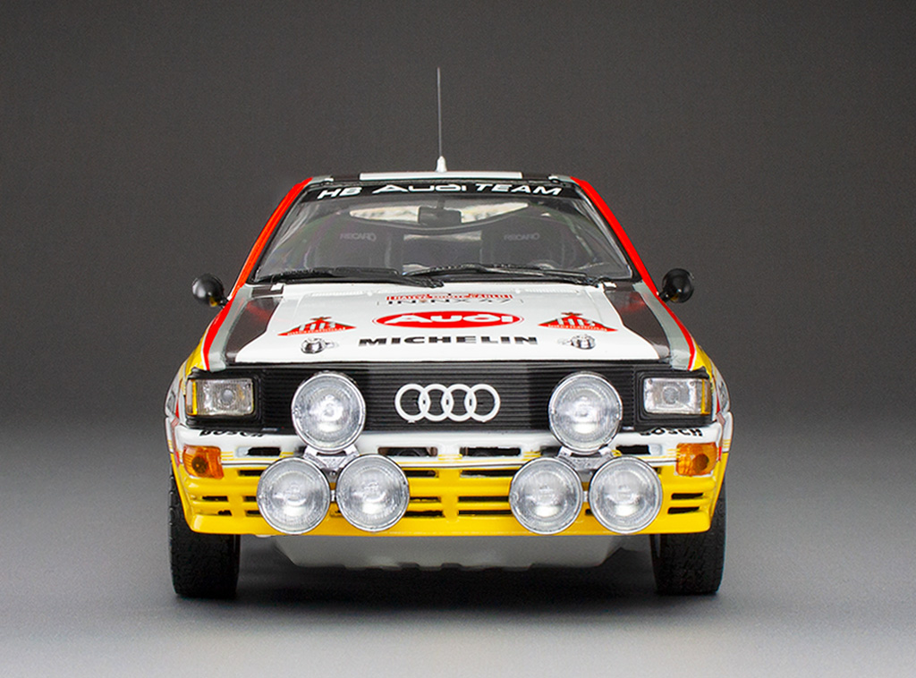 Audi Quattro A2 #1 Rohrl/Geistdorfer Winner Rallye Monte Carlo 1984 1:18 Sun Star