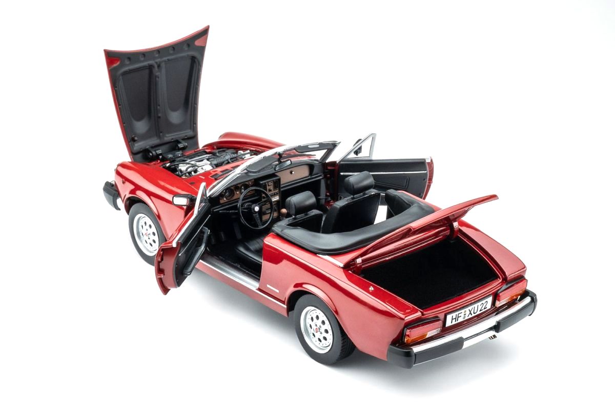 Pininfarina Spider Europa 1982 red 1:18 Touring Modelcars