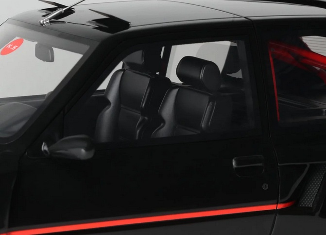 Peugeot 205 Khyzyl Saleem 2018 black 1:18 OttOmobile