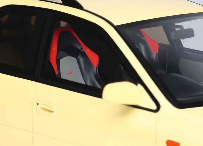 Subaru Impreza WRX STI Version VI Sport Wagon 1999 cashmere yellow 1:18 OttOmobile