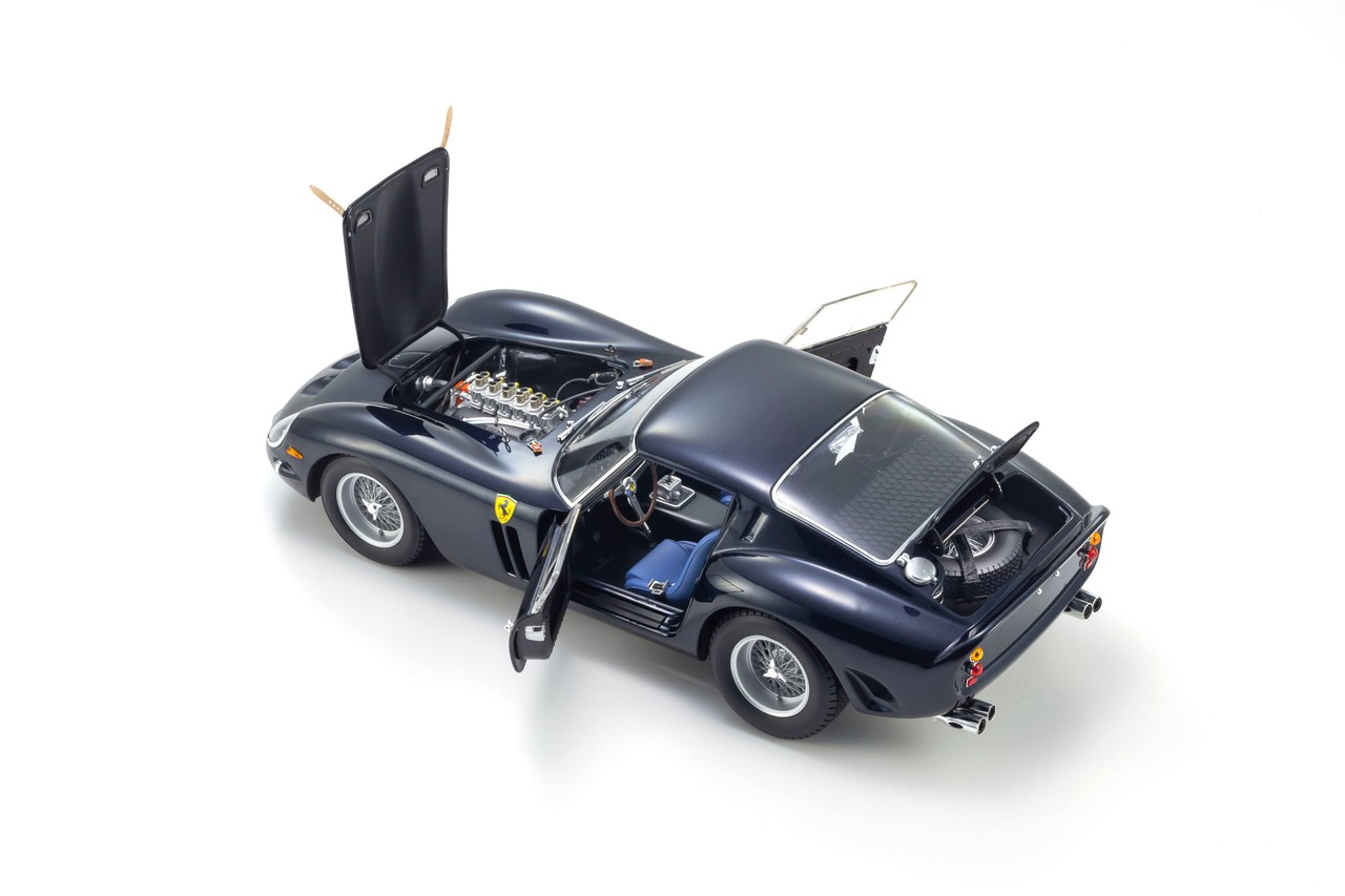 Ferrari 250 GTO 3.0L V12 Coupe 1962 dark blue 1:18 Kyosho