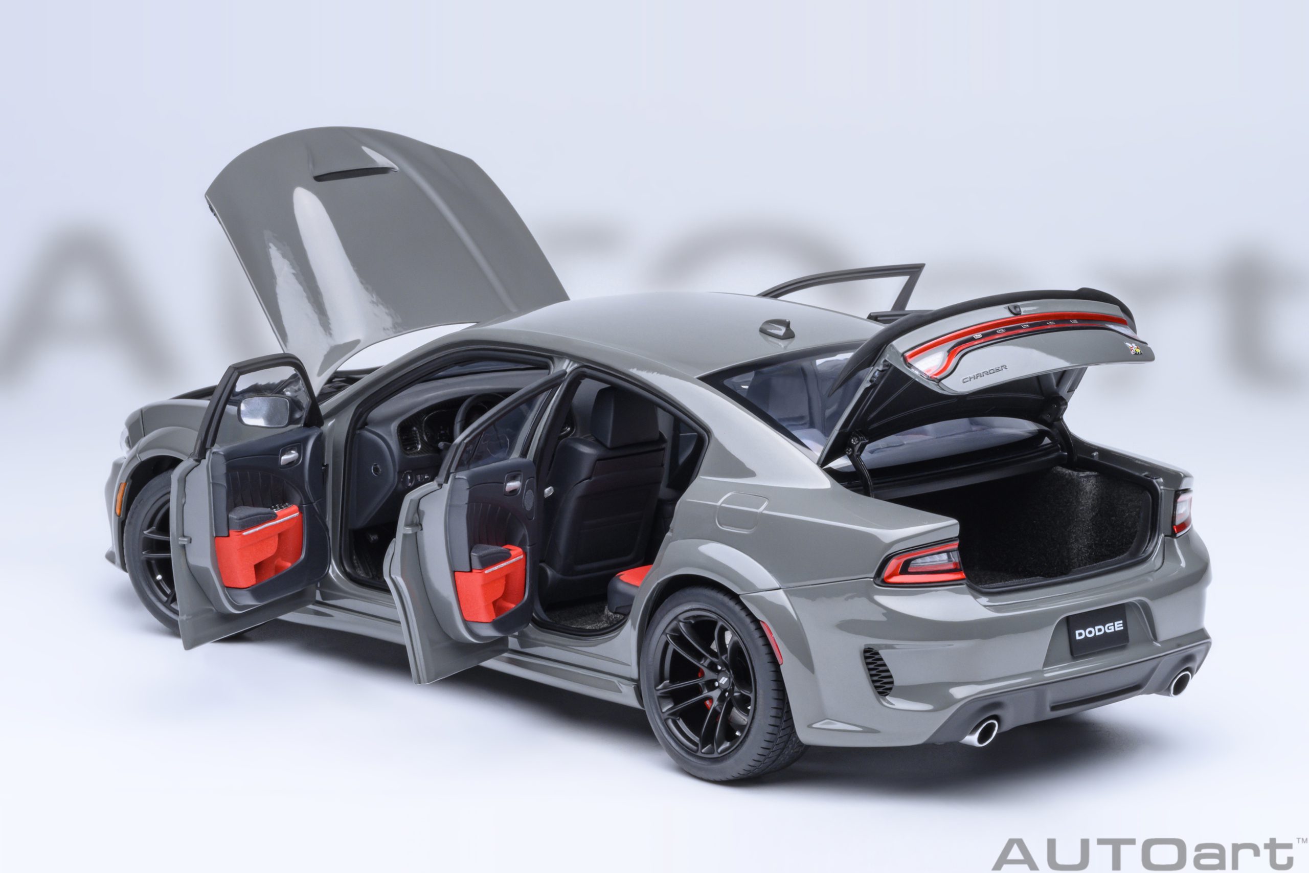 Dodge Charger Scat Pack Widebody destroyer grey 1:18 AUTOart